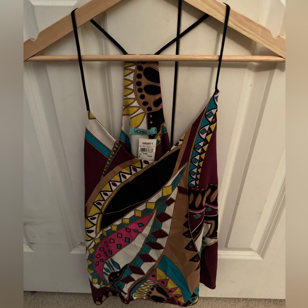 Beautiful patterned tank top